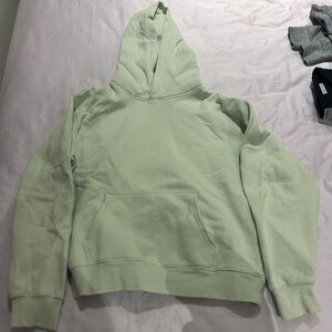 Aritzia Mint Sweatfleece Hoodie